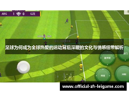 足球为何成为全球热爱的运动背后深藏的文化与情感纽带解析