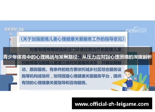 青少年体育中的心理挑战与发展路径:从压力应对到心理困境的深度剖析 青少年体育中的心理挑战与发展路径:从压力应对到心理困境的深度剖析